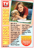 1994 TV Week Television Series 2 Insert Gold Card 2 Melissa George Trading Card Back