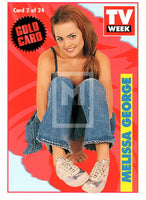 1994 TV Week Television Series 2 Insert Gold Card 2 Melissa George Trading Card Front