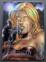 1997 Krome Productions Darkchylde Chromium Base Trading Card 28 Front