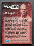 1998 Topps WCW NWO Series 1 Hobby Chromium C10 Lex Luger Trading Card Back