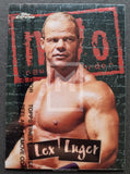 1998 Topps WCW NWO Series 1 Hobby Chromium C10 Lex Luger Trading Card Front