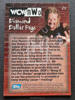 1998 Topps WCW NWO Series 1 Hobby Chromium C2 DDP Diamond Dallas Page Trading Card Back