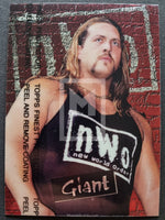 1998 Topps WCW NWO Series 1 Hobby Chromium C9 The Giant Trading Card Front