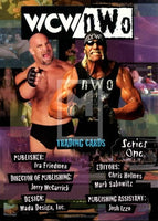 1998 Topps WCW NWO Series 1 Wrestling Hogan Goldberg 72 Base Trading Card RC Rookie Card Front