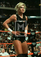 1998 WWF Superstarz Wrestling Sable 2 of 4 Promo Trading Card Front