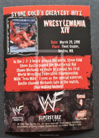 1998 WWF Superstarz Wrestling Stone Cold Hitz Omni 4 Trading Card Back