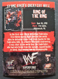 1998 WWF Superstarz Wrestling Stone Cold Hitz Omni 5 Trading Card Back