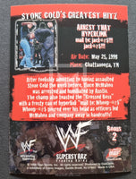 1998 WWF Superstarz Wrestling Stone Cold Hitz Omni Bonus 2 Trading Card Back