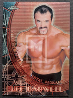 1999 Topps WCW Embossed Wrestling Double Sided Chrome Chase Card Buff Bagwell Lex Luger Front