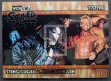 1999 Topps WCW Nitro Hobby Chromium C1 Sold Out Trading Card Front