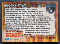 1999 Topps WCW Nitro Hobby Chromium C2 Superbrawl IX Trading Card Back