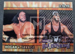 1999 Topps WCW Nitro Hobby Chromium C3 Uncensored Trading Card Front