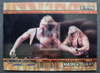 1999 Topps WCW Nitro Hobby Chromium C5 Slamboree Trading Card front