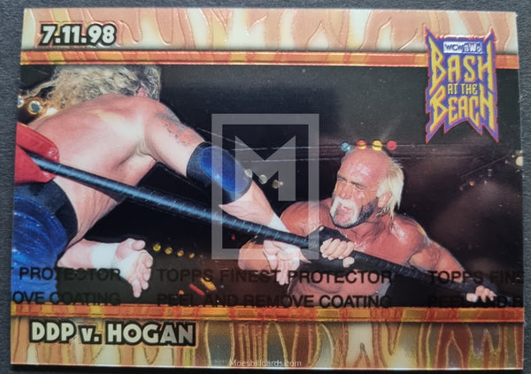 1999 Topps WCW Nitro Hobby Chromium C7 Bash at the Beach Trading Card Front