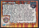 1999 Topps WCW Nitro Hobby Chromium C8 Road Wild Trading Card Back