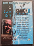 1999 WWF Smackdown Wrestling Chrome Chase C1 Stone Cold Trading Card Back