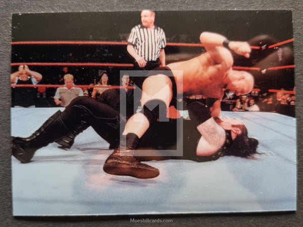 1999 WWF Smackdown Wrestling Chrome Chase C1 Stone Cold Trading Card Front