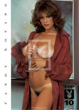 2000 Stellar Collectibles Playboy Centerfolds of the Century Chase Top 10 Gold 6 Candy Loving Trading Card Front