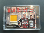2001 Fleer WWF Raw is War War Booty Dudley Boyz Relic Card Front
