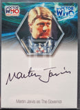 2003 Strictly Ink 40th Anniversary WA13 Martin Jarvis as The Governor Autograph Trading Card Front
