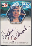 2003 Strictly Ink 40th Anniversary WA2 Daphne Ashbrook as Dr Grace Holloway Autograph Trading Card Front