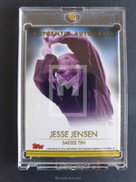 2003 Topps Star Wars Evolution Update Saesee Tiin Autograph Trading Card Back