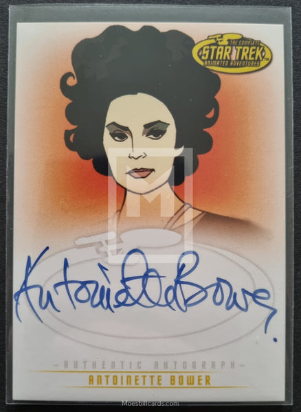 2005 Star Trek Original Series Art and Images Animated Autograph Trading Card A33 Antoinette Bower Sylvia Front