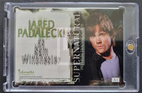 2006 Inkworks Supernatural Season 1 Autograph Trading Card A-1 Jared Padalecki Sam Winchester Back