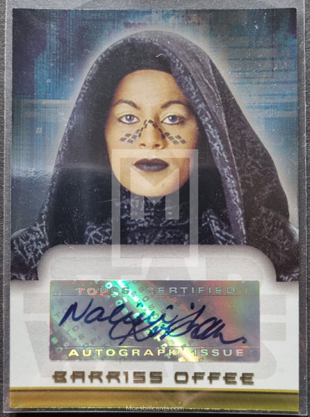 2006 Topps Star Wars Evolution Update Autograph Trading Card Nalini Krishan as Barriss Offee Front