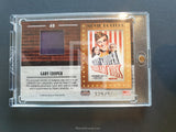 2009 Panini Americana Movie Poster Material Trading Card Gary Cooper Back