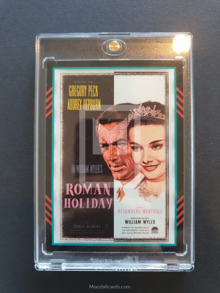 2011 Panini Americana Movie Poster Materials Gregory Peck Trading Card Front