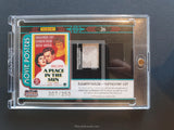 2011 Panini Americana Movie Poster Materials Taylor Clift Dual Trading Card Back