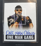 2012 Leaf Wrestling One Man Gang OMG Autograph Trading Card Front