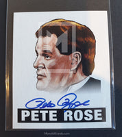 2012 Leaf Wrestling Pete Rose A-PR1 Alternative Autograph Parallel Trading Card Front