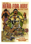 2012 Marvel Bronze Age Trading Card Dual Sided Poster Puzzle Set Warriors of Kung-Fu Hero for Hire Front