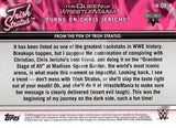 2014 WWE Road to Wrestlemania Trish Stratus The Queen of Wrestlemania Insert Trading Card 4 of 8 Back