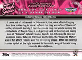 2014 WWE Road to Wrestlemania Trish Stratus The Queen of Wrestlemania Insert Trading Card 7 of 8 Back