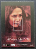 2015 Game of Thrones Insert Trading Card Valar Morghulis G15 Melisandre Back