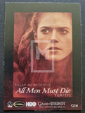 2015 Game of Thrones Insert Trading Card Valar Morghulis G16 Ygritte Back