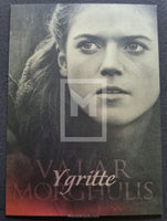 2015 Game of Thrones Insert Trading Card Valar Morghulis G16 Ygritte Front