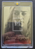2015 Game of Thrones Insert Trading Card Valar Morghulis G9 Daenerys Targaryen Front