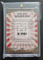 2016 Leaf Wrestling X-Pac Autograph Trading Card Back