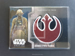 2016 Topps Star Wars Mission Briefing RogueOne Trading Card Patch 9 Edrio Two Tubes Front