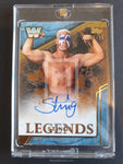 2017 Topps WWE Legends Sting Autograph Trading Cards Front