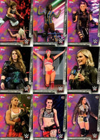 2018 Topps WWE Womens Division Base Trading Card Set