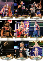 2018 Topps WWE Womens Division NXT Memorable Moments Insert Trading Card Set