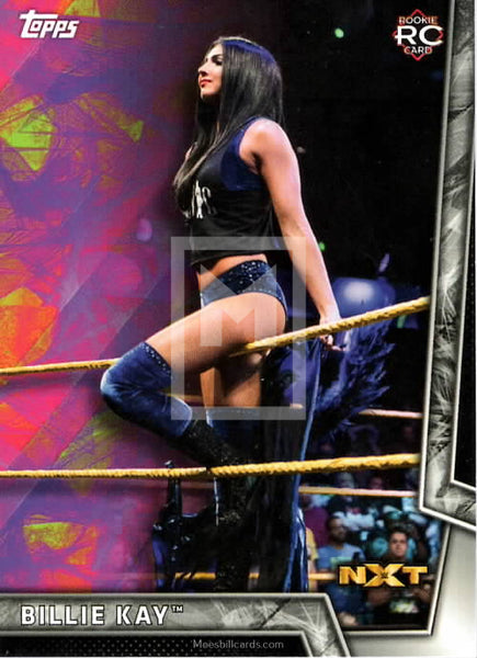 2018 Topps WWE Wrestling Absolute Divas Base Trading Card 34 Billie Kay RC Rookie Card Front