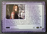 2019 Game of Thrones Inflexions Base Trading Card 42 Back