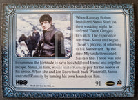 2019 Game of Thrones Inflexions Base Trading Card 91 Back