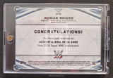 2020 Topps Undisputed Dual Relic Roman Reigns DR-RR Trading Card Back